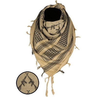 Šátek Mil-tec Shemagh Paratrooper coyote – Zboží Dáma