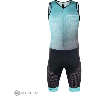 Nalini New Indoor Suit celeste/černá