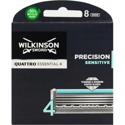Wilkinson Sword Quattro Titanium Sensitive 8 ks – Zboží Dáma