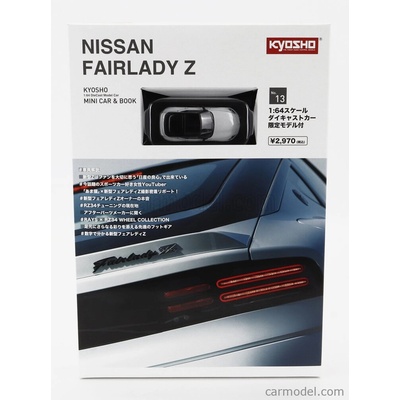 Kyosho Nissan Fairlady Z Coupe 2023 Bílá Černá 1:64