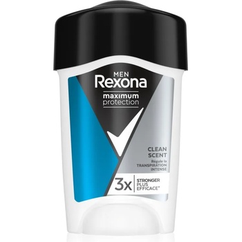 Rexona Maximum Protection Antiperspirant крем-антиперспирант срещу силно изпотяване Clean Scent 45ml