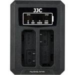 JJC Camera Charger Dual Channel Battery Charger Dual Usb For Nikon en-EL14/EN-EL14a