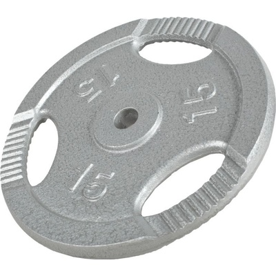 Gorilla Sports litinový 15 kg 30 mm