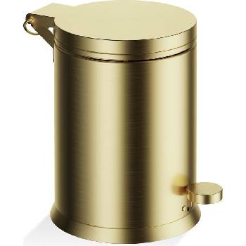 DECOR WALTHER Кошче за отпадъци в баня Classic Soft Close 28, 5 см златно мат (0614882)