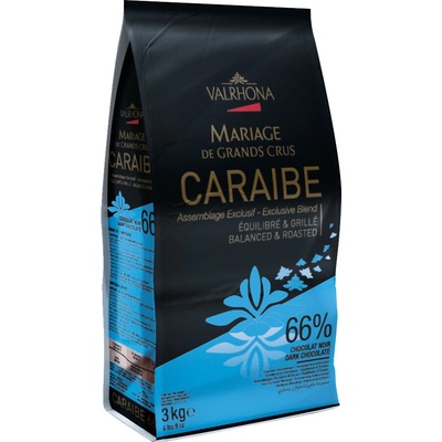 Valrhona Feves Caraibe 66% 3kg