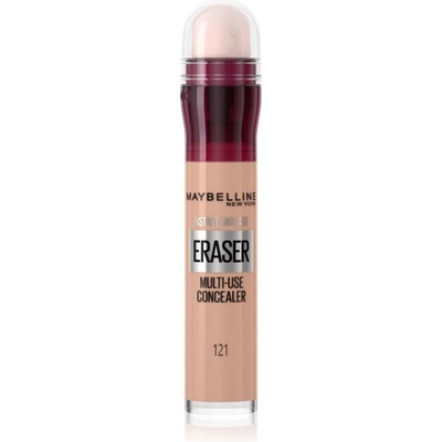Maybelline Instant Anti Age Eraser течен коректор с гъба апликатор цвят 121 Light Honey 6.8ml