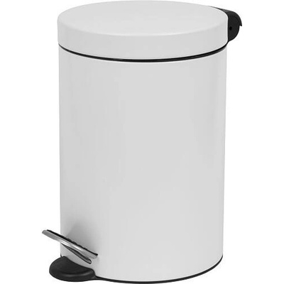 Freedom Fresh Pedálový odpadkový koš Hotel Safe 3 l, lakovaná ocel, bílá