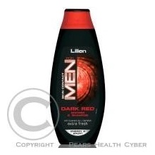 Lilien Men Dark Red sprchový gel 400 ml