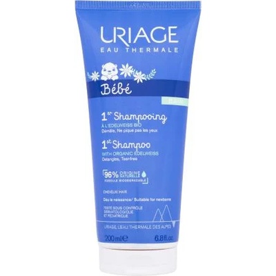Uriage Bébé 1st Shampoo 200 ml шампоан за мека и копринена коса
