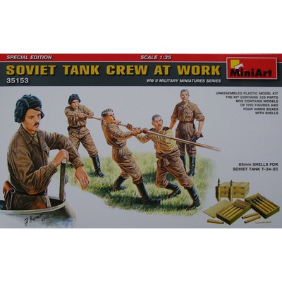 MiniArt Soviet Tank Crew at Work 1:35