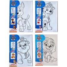 SAMBRO Obrázek Paw Patrol k vymalování 18x25cm DESIGN: CHASE