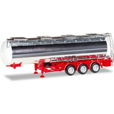 Herpa Náves cisternový chromovaný červený HO 1:87