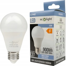 LED žiarovka ECOlight E27 10W 800Lm studená biela