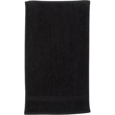 Towel City Ručník pro hosty TC005 Black 30 x 50 cm