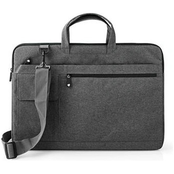 Nedis NBBG17150BK - Brašna na notebook | Nosný popruh | 8 Přihrádky| 17-18"