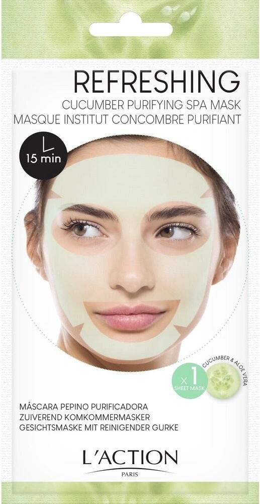 L'Action Cucumber Purifying Spa Mask Маска за лице дамски 20gr