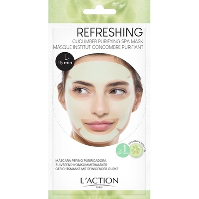 L'Action Cucumber Purifying Spa Mask Маска за лице дамски 20gr