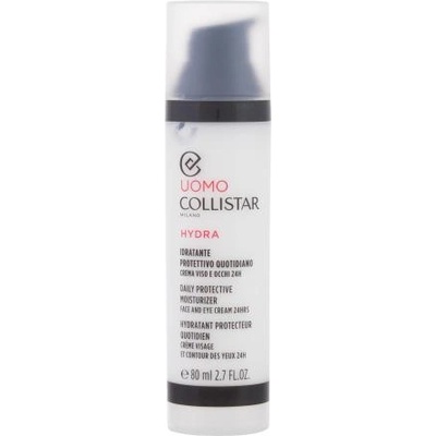 Collistar Uomo Hydra Daily Protective Moisturizer Face and Eye Cream хидратиращ крем за лице и околоочната зона 80 ml за мъже