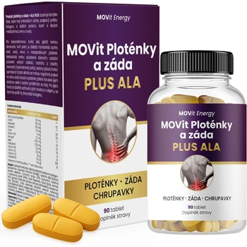 MOVit Ploténky a záda Plus ALA 90 tablet