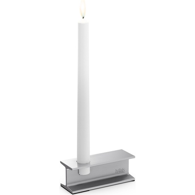 Hoefats Свещник Henry I сребрист (00657)