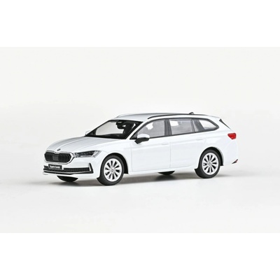 Abrex Škoda Superb IV Combi (2023) Bílá Purity