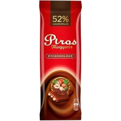 Piros Mogyorós čokoláda horká 80 g