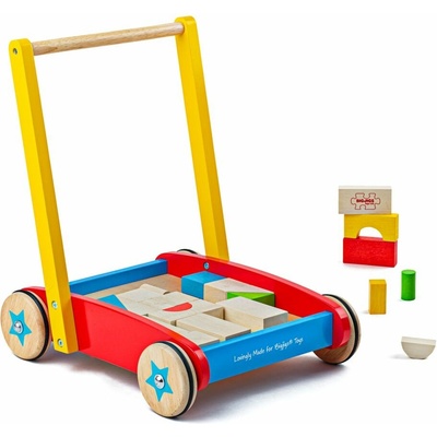 Bigjigs kocky vo vozíku