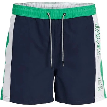 JACK & JONES Бански гащета Jack & jones Fiji Colorblocking swimming shorts - Blue (Navy Blazer)