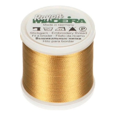 Vyšívací nit Madeira Rayon č. 40 (200m) barva 1070 vegas gold