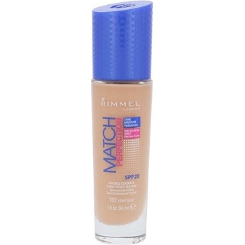 Rimmel Match Perfection SPF20 make-up Make-up 400 Natural Beige 30 ml