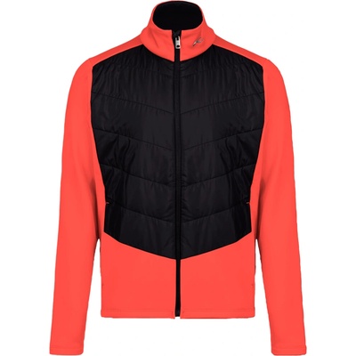 Kjus Chase Midlayer Jacket Jr Orange/Atlanta Blue