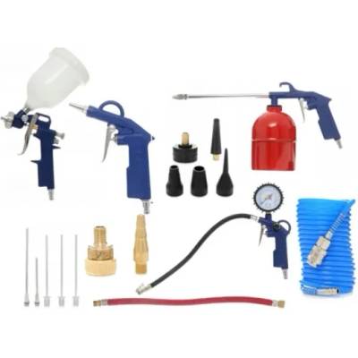 KraftDele Комплект пневматични инструменти KraftDele KD2100/ 18 части (KD2100)