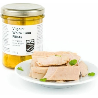 Vilgain Tuniak biely filety v bio extra panenskom olivovom oleji 200 g