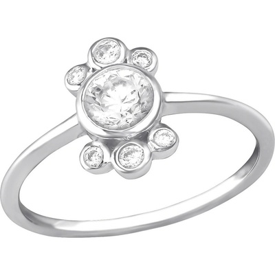 all4Silver Strieborný prsteň M35384 A4S