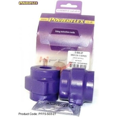 Silentbloky Powerflex BMW E38 (94-02) Front Anti Roll Bar Mounting Bush 27mm (3)