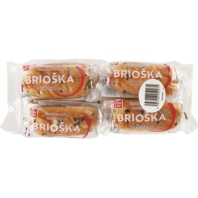 Fine Life Smotanové briošky s čokoládou 8 x 35 g