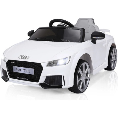 Costway Детска кола 12v с 2 мотора и mp3 и музика - Бяла