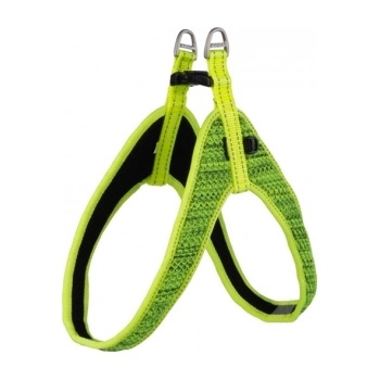 Rogz FAST FIT Small - Модерен нагръдник с подплата за кучета, 16мм/41 см. - зелен