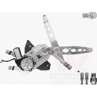 Mechanizmus zdvíhania okna VAN WEZEL 4343261