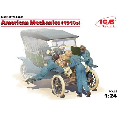 ICM American Mechanics 1910s 3 figurky 1:24