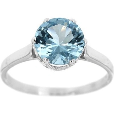 Zlatnictví U Kostela Dámský prsten s modrým kamenem 70m