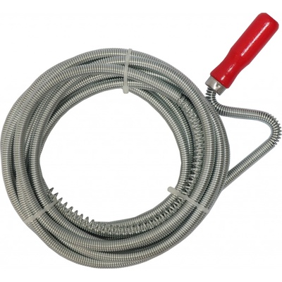 TOPTRADE čistič na odpad – spirála 0,9 cm × 15 m