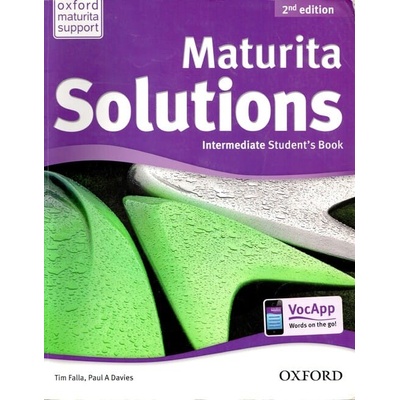 Maturita Solutions Intermediate - 2nd Edition