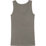Joha Дамско мериносово термобельо Joha Women's Tank Top 85/15 Merino base layer - Sesame Melange - размер XS (115-1451-0211)