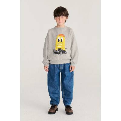Bobo Choses суичър за деца от памук Bigtooth Lemon (226AC027)