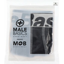 MOB Tuxedo Lace Thong Black