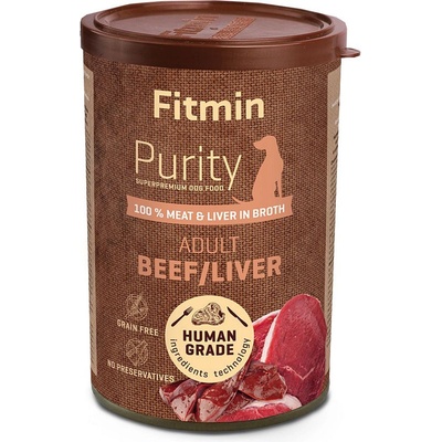 Fitmin Purity Възрастен Говеждо / Черен дроб 400 г