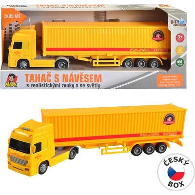 MaDe Kamión s kontajnerom na zotrvačník