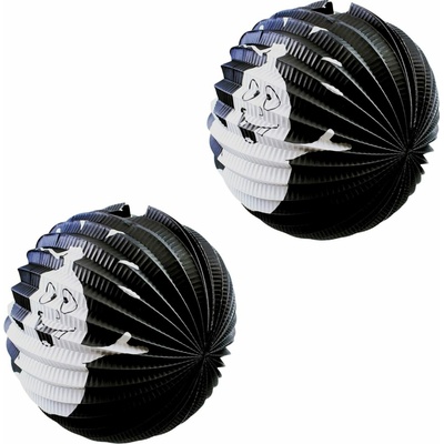 RAPPA Lampion duch Halloween 25 cm duch koule se svítící hůlkou 39 cm – Zboží Dáma