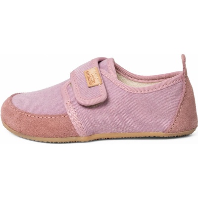 Living Kitzbühel Детски пантофи Living Kitzbühel Kid's Klettmodell Ulli Uni Slippers - Mulberry - размер 25 (EU) (702-4195-0211)